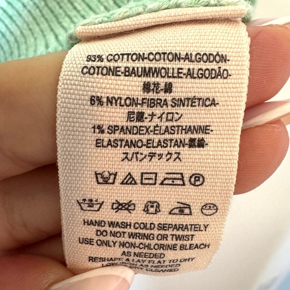 Free People Good Pullover Mockneck Sweater in Opaline Green - Size S - Picture 10 of 15